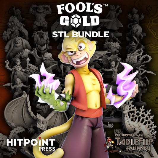 Fool's Gold - Full Miniature Bundle (Digital STL)
