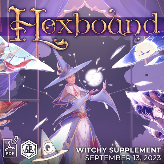 Hexbound: A Witchy Supplement for 5e (PDF)