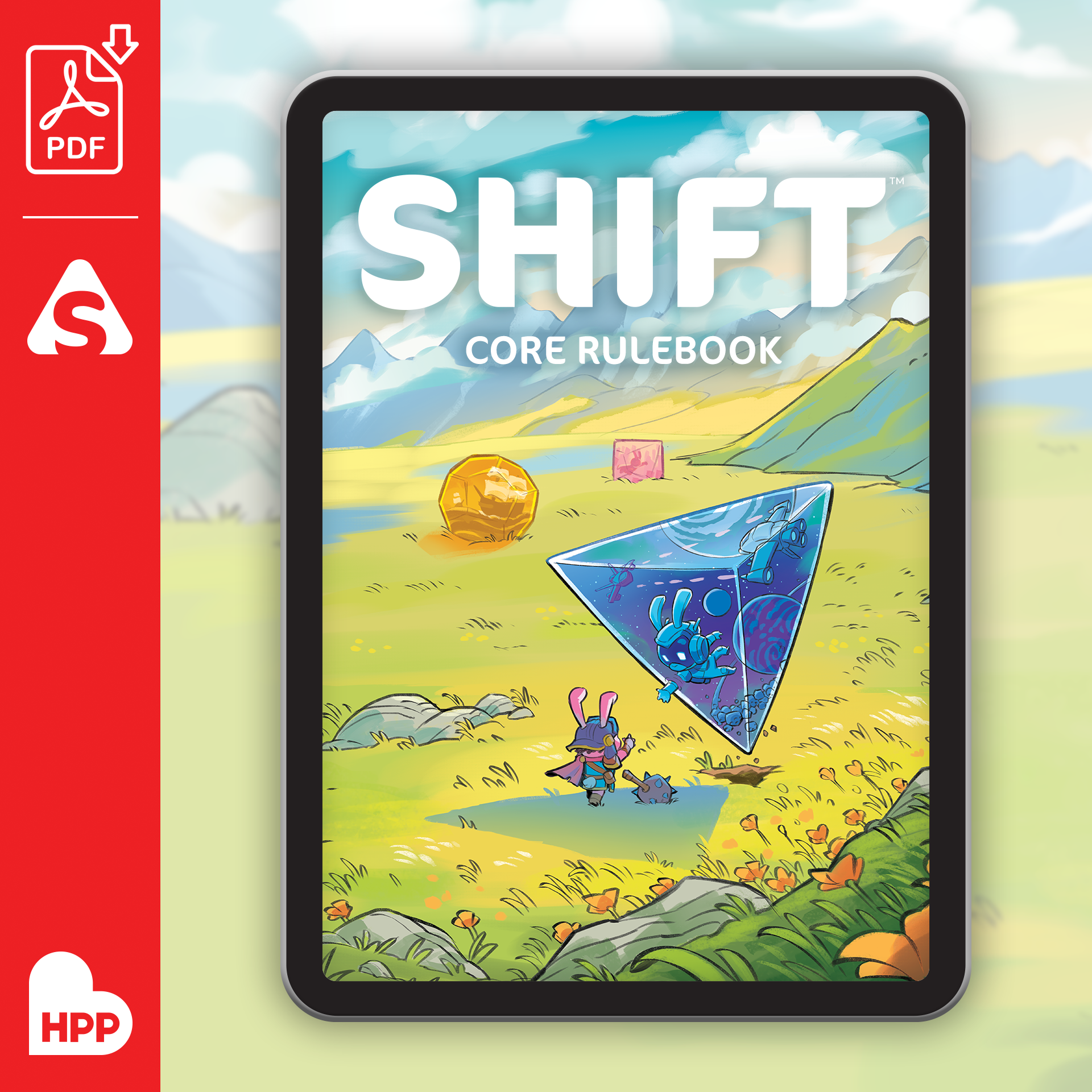 SHIFT RPG Core Rulebook & Open License (PDF) – Hit Point Press