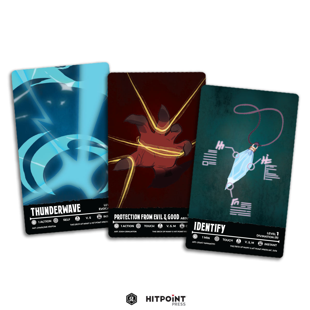 The Deck of Many Animated Spells: Level 1, G-Z - Hit Point Press