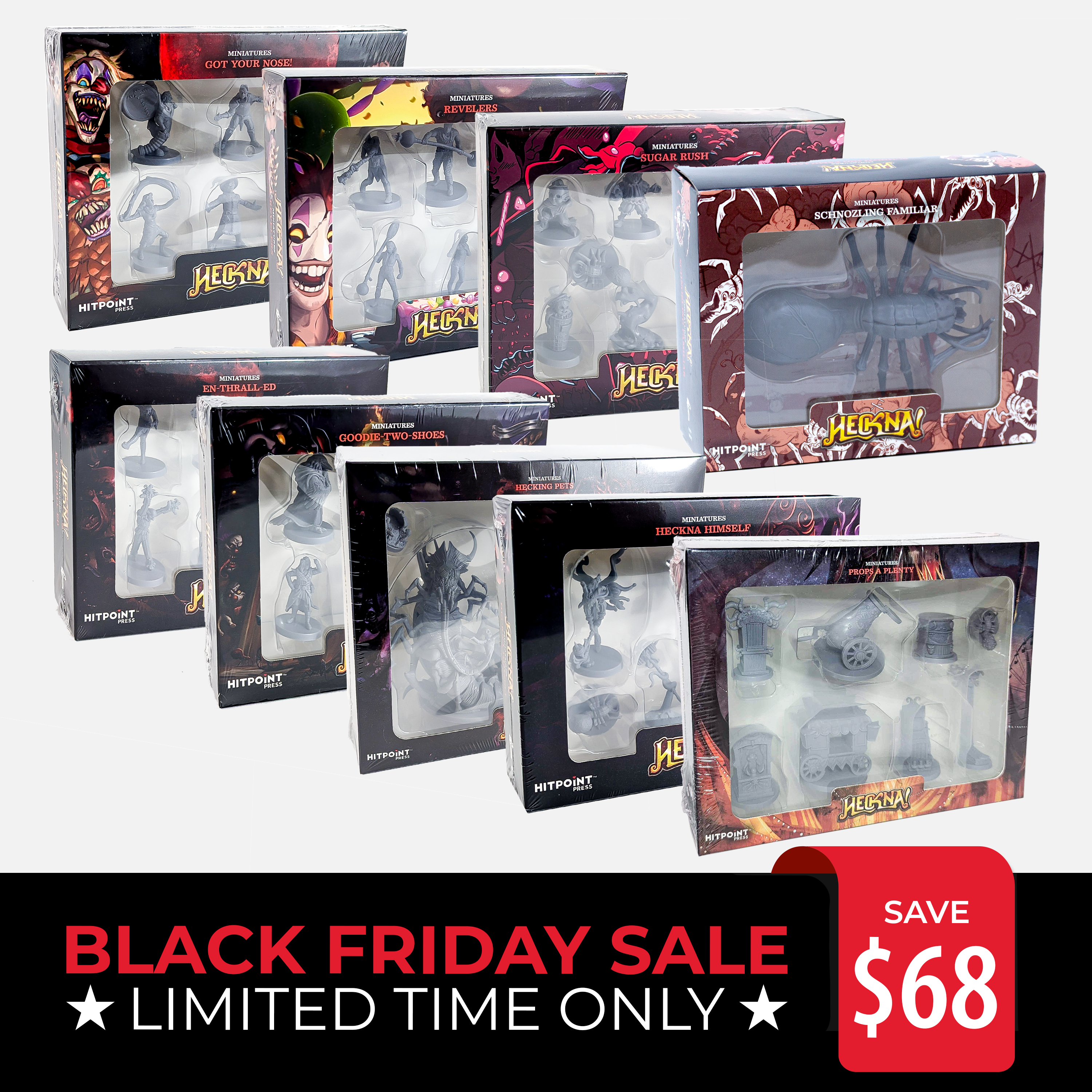 Hit Point Press Heckna!: Campaign Setting Box Set