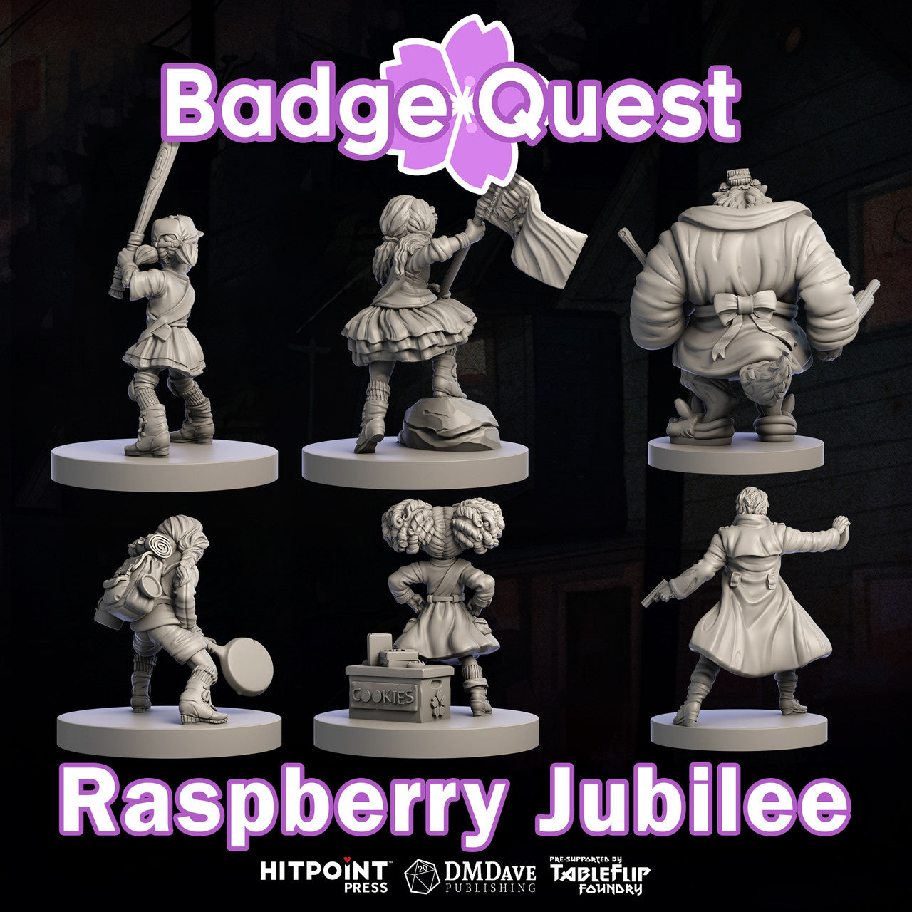 Badge Quest - Raspberry Jubilee Bundle (Digital STL)