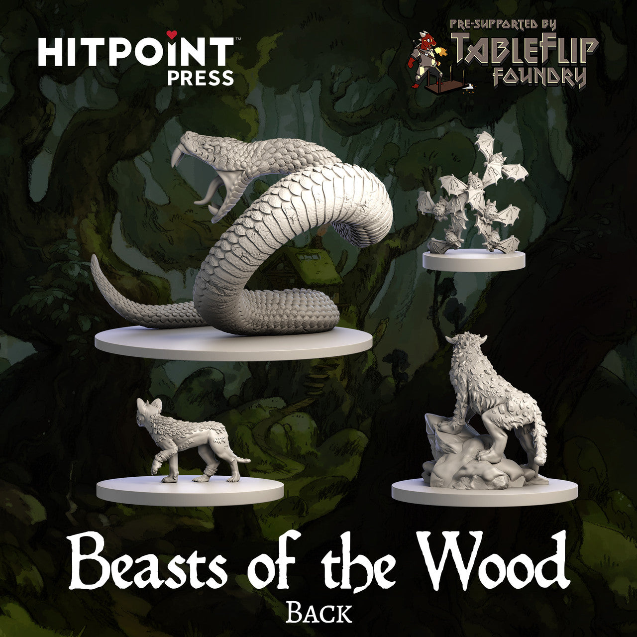Humblewood - Beasts of the Wood Bundle (Digital STL)