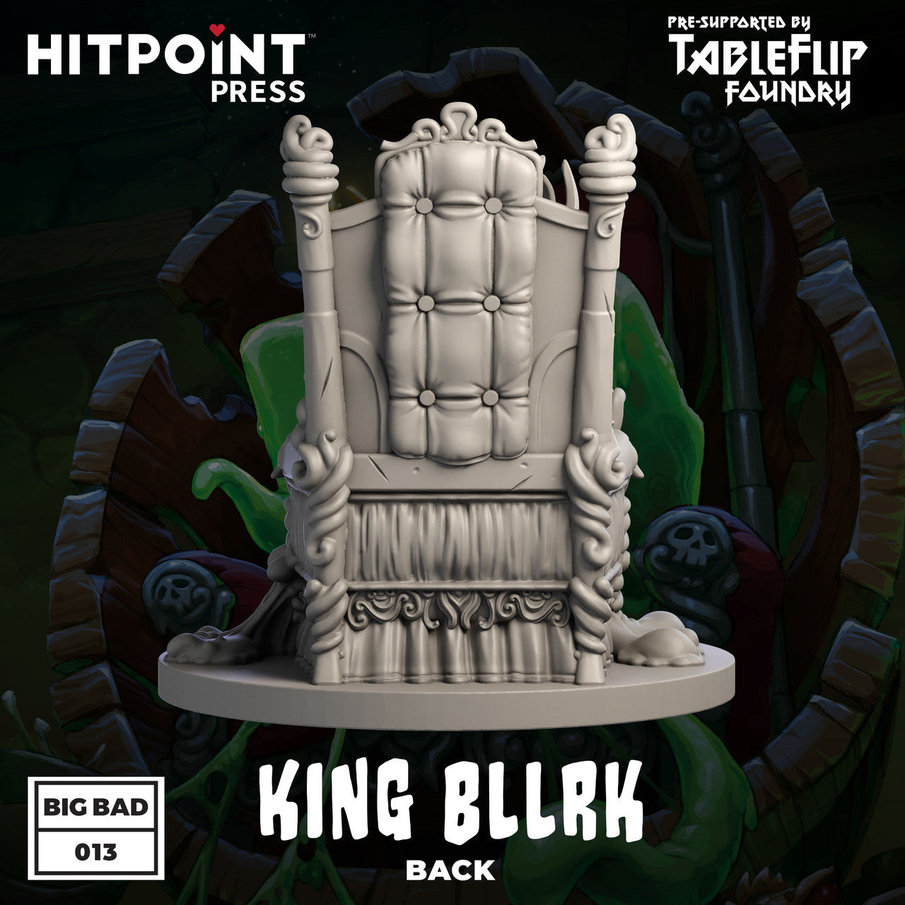 Big Bads - King Blrrk (Digital STL)