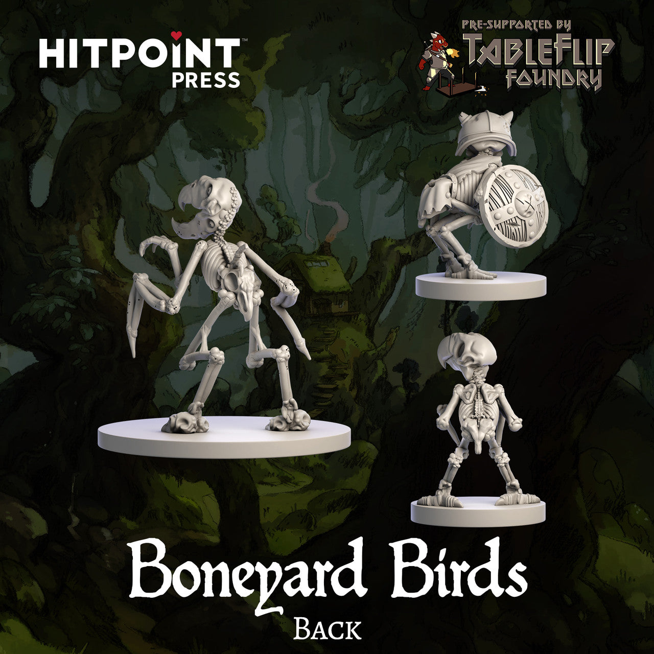 Humblewood - Boneyard Birds Bundle (Digital STL)