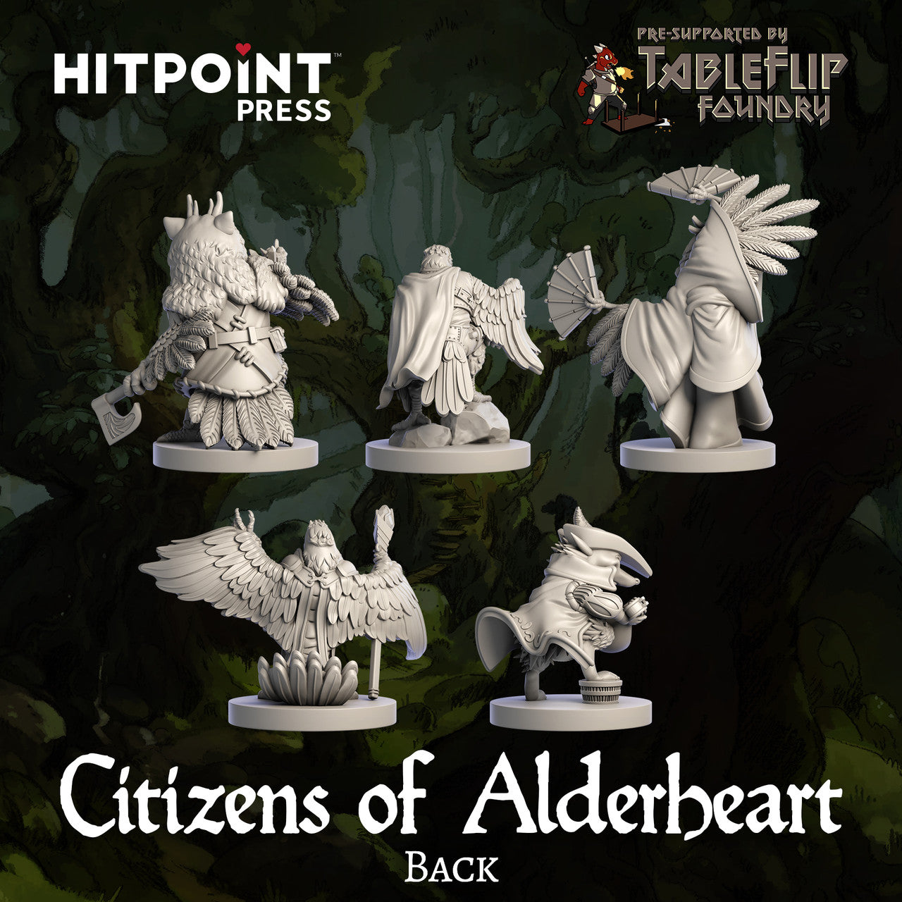 Humblewood - Citizens of Alderheart Bundle (Digital STL)