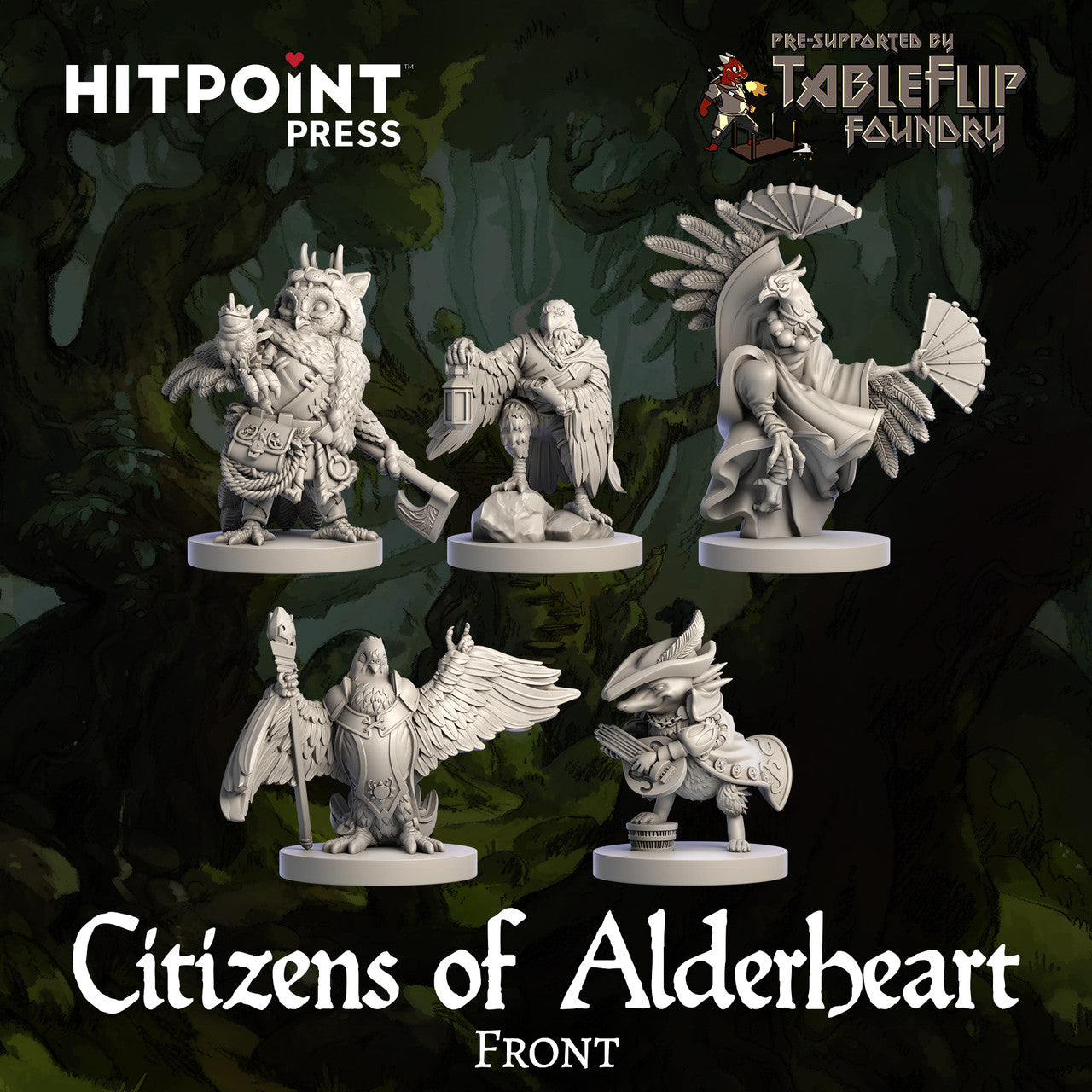 Humblewood - Citizens of Alderheart Bundle (Digital STL)