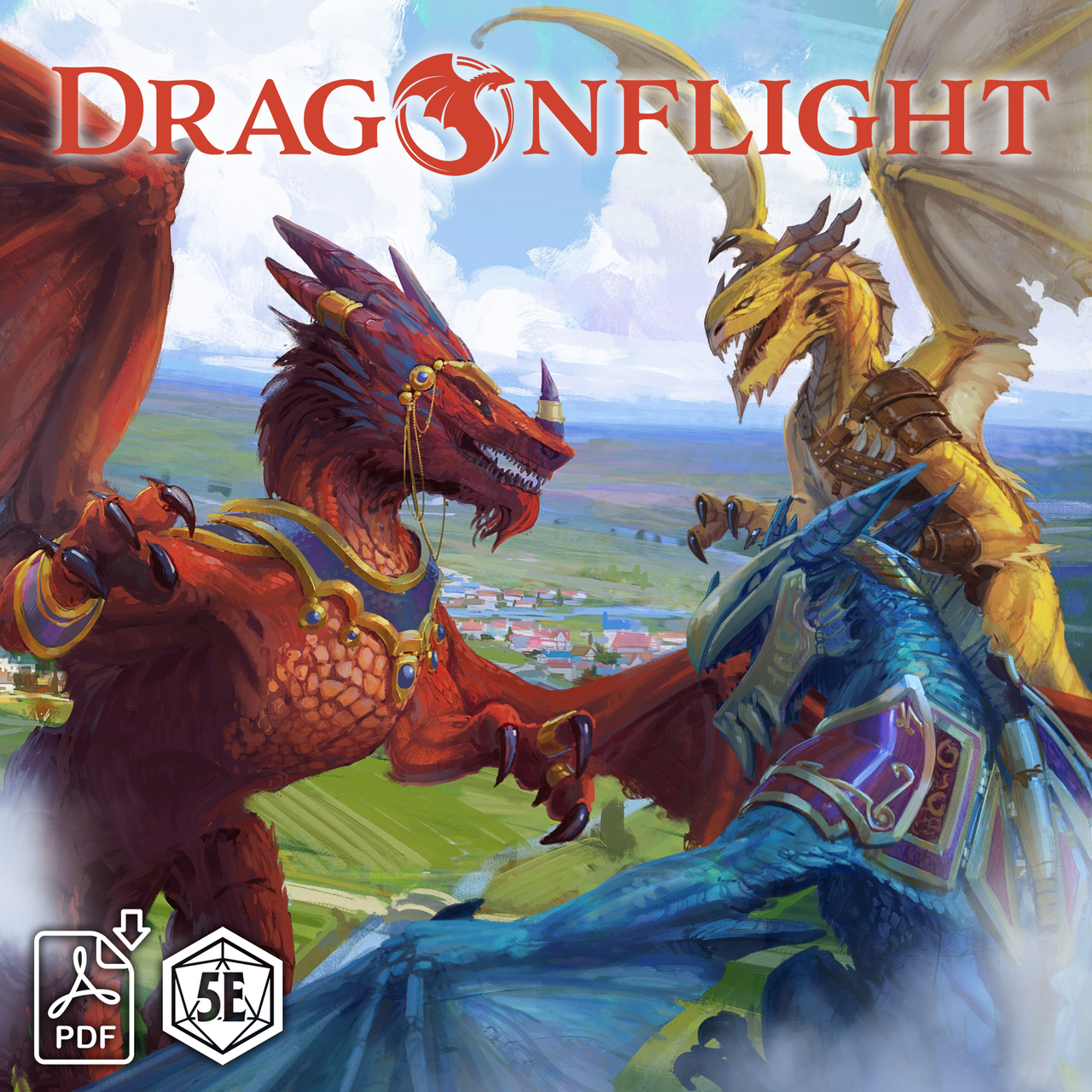 Dragonflight Paperbacks Dragonflight (PDF) - Hit Point Press