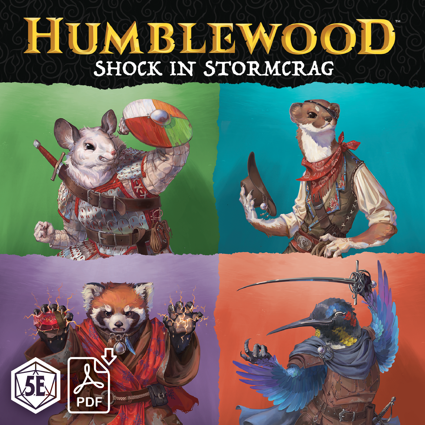 Humblewood: Shock in Stormcrag Resource Pack (PDF)