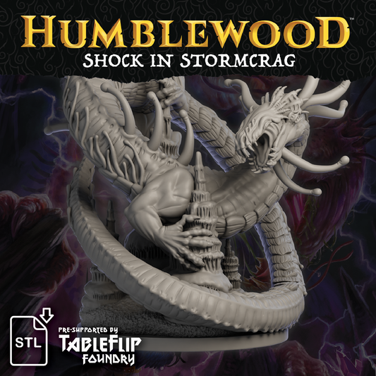 Humblewood - Shock in Stormcrag Orephidian (Digital STL)