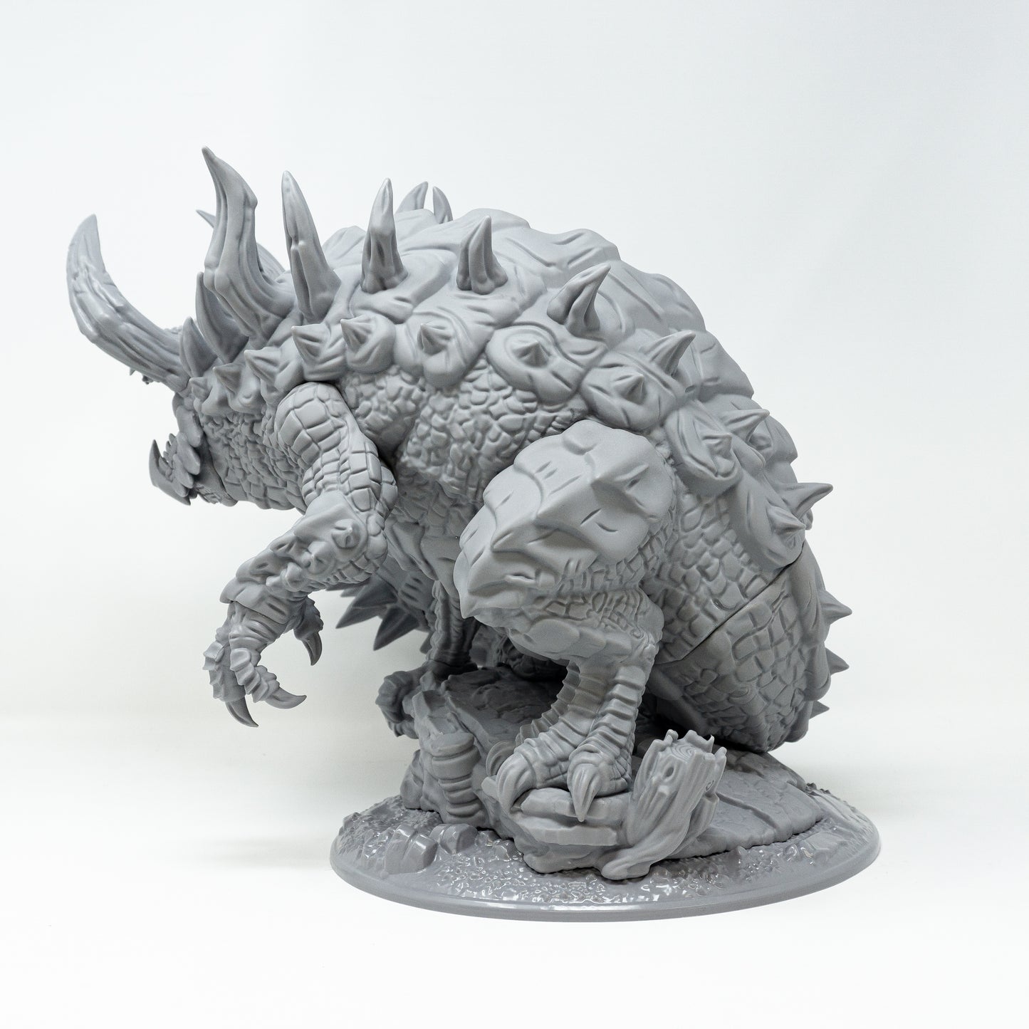 Fool's Gold Miniature - Tarrasque (Grey)