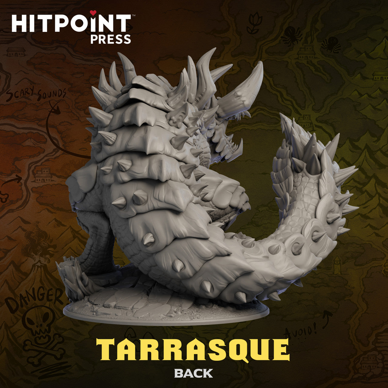 Fool's Gold - Tarrasque (Digital STL)