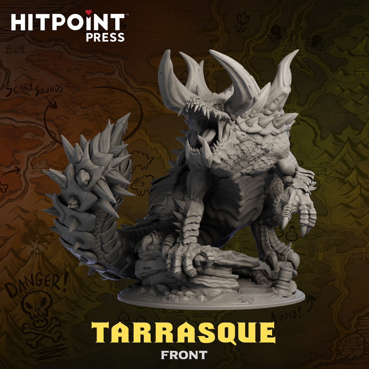 Fool's Gold - Tarrasque (Digital STL)