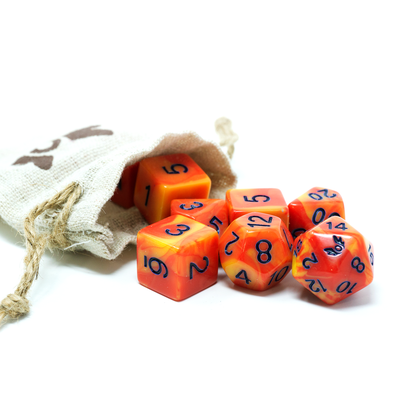 Humblewood Tales - Alderheart Embers Dice Set