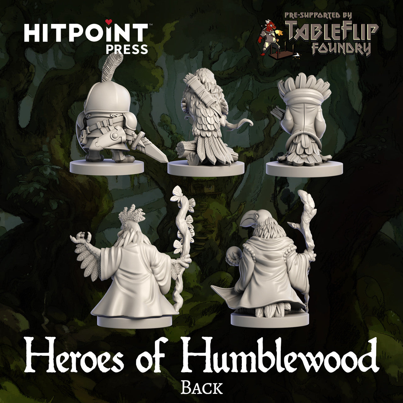 Humblewood - Heroes of Humblewood Bundle (Digital STL)