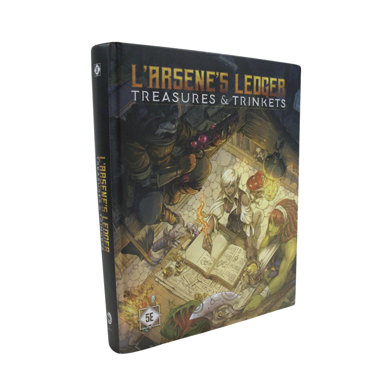 A photo of the L'Arsene's Ledger: Treasures & Trinkets book.