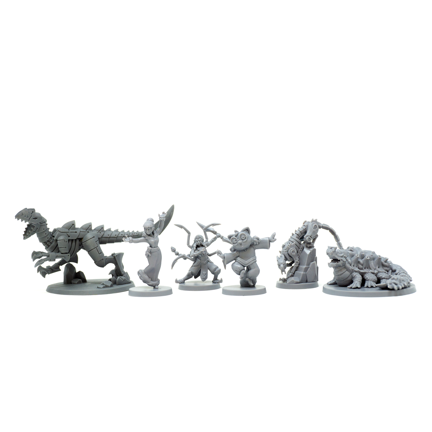 Fool's Gold Miniatures - Monsters,  Mechs, and Monks