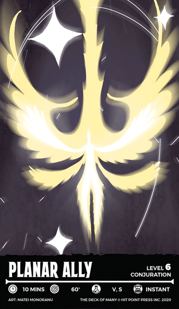 Animated Spells Reference Cards for 5e – Hit Point Press