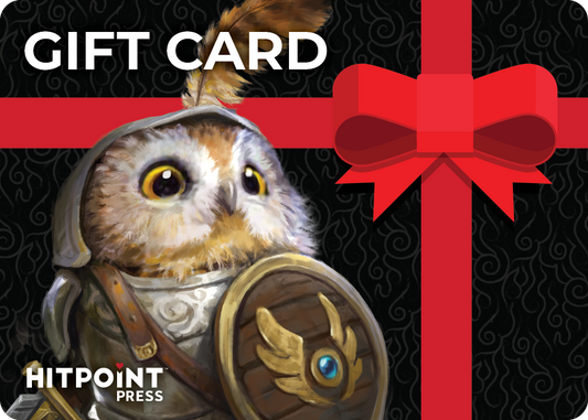 Hit Point Press Gift Cards