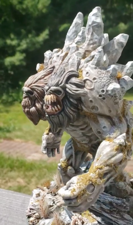 Astromythos - Asteroid Golem (Polycephalos) Miniature