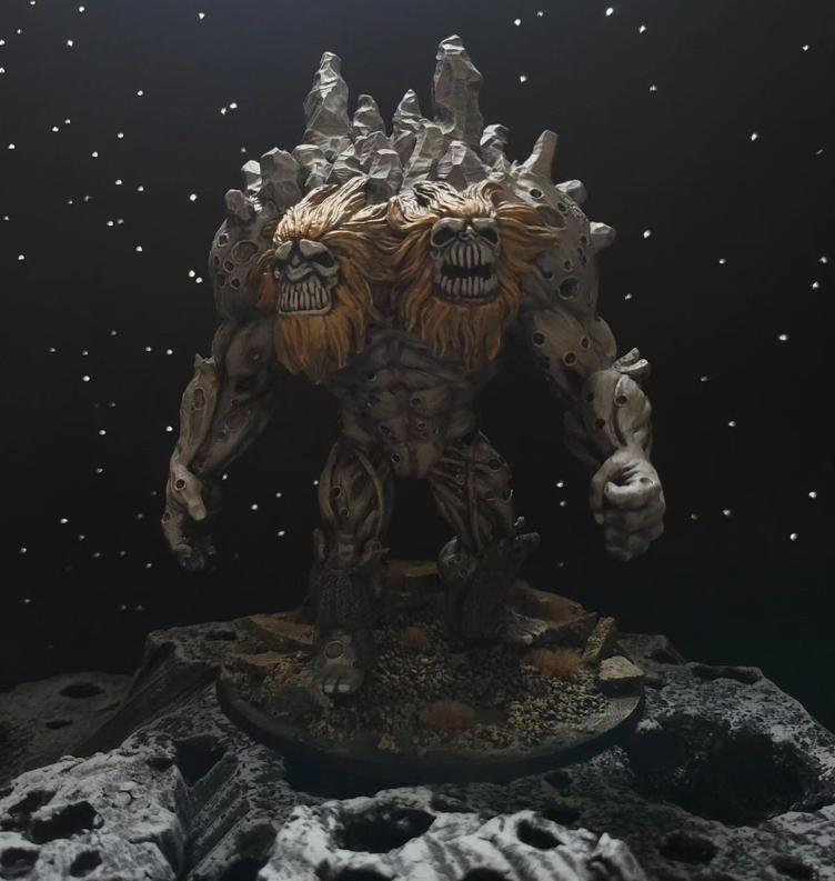 Astromythos - Asteroid Golem (Polycephalos) Miniature