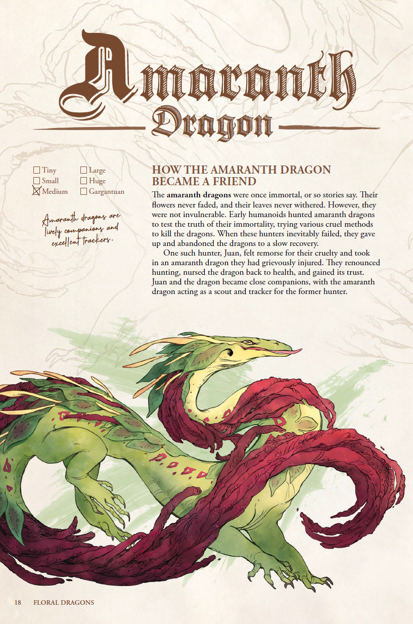 The Field Guide to Floral Dragons (PDF)