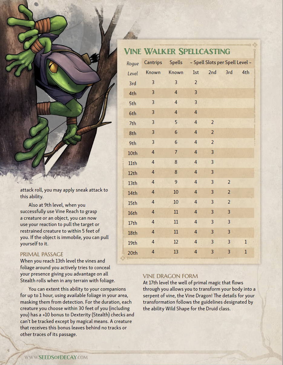Seeds of Decay: New Subclasses (PDF)
