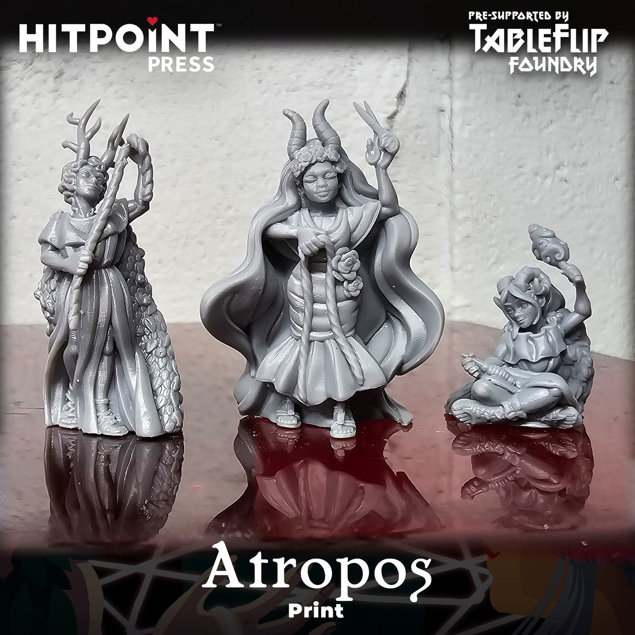 The Fablemaker's Deck of Many Things - Atropos (Digital STL)