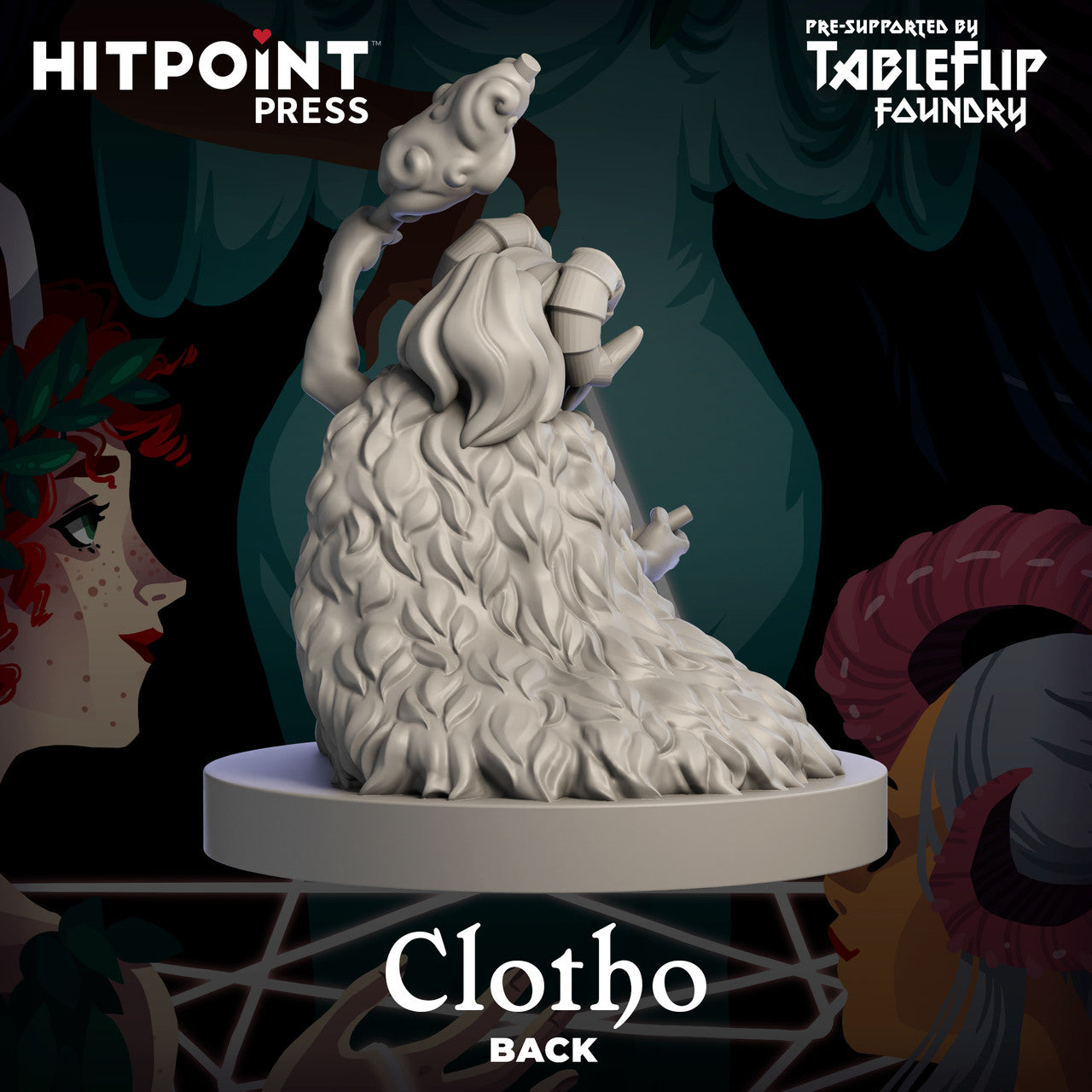 The Fablemaker's Deck of Many Things - Clotho (Digital STL)