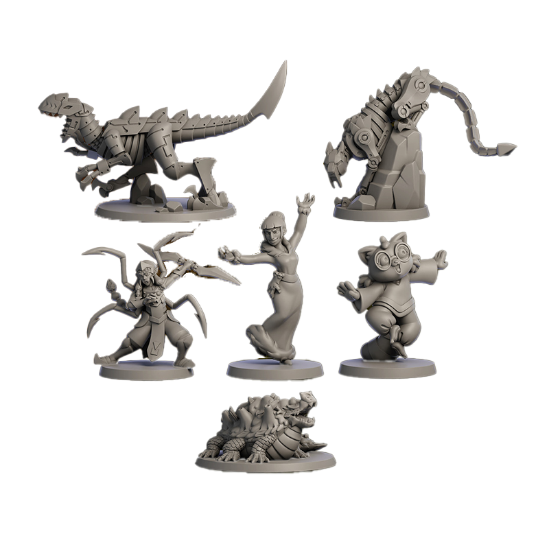 Fool's Gold Miniatures - Monsters,  Mechs, and Monks