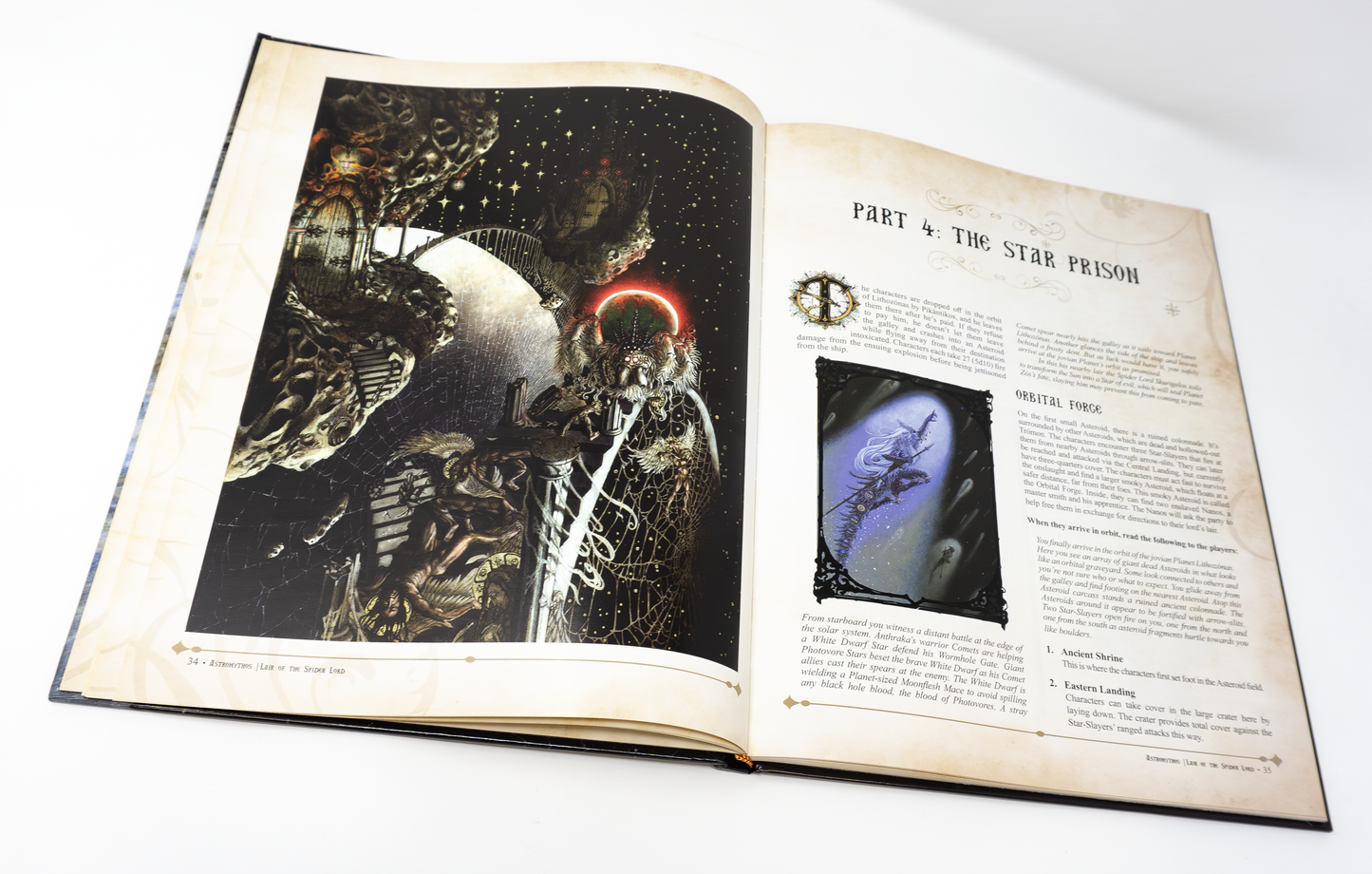 Astromythos: Lair of the Spider Lord Book