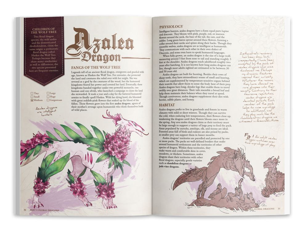 The Field Guide to Floral Dragons