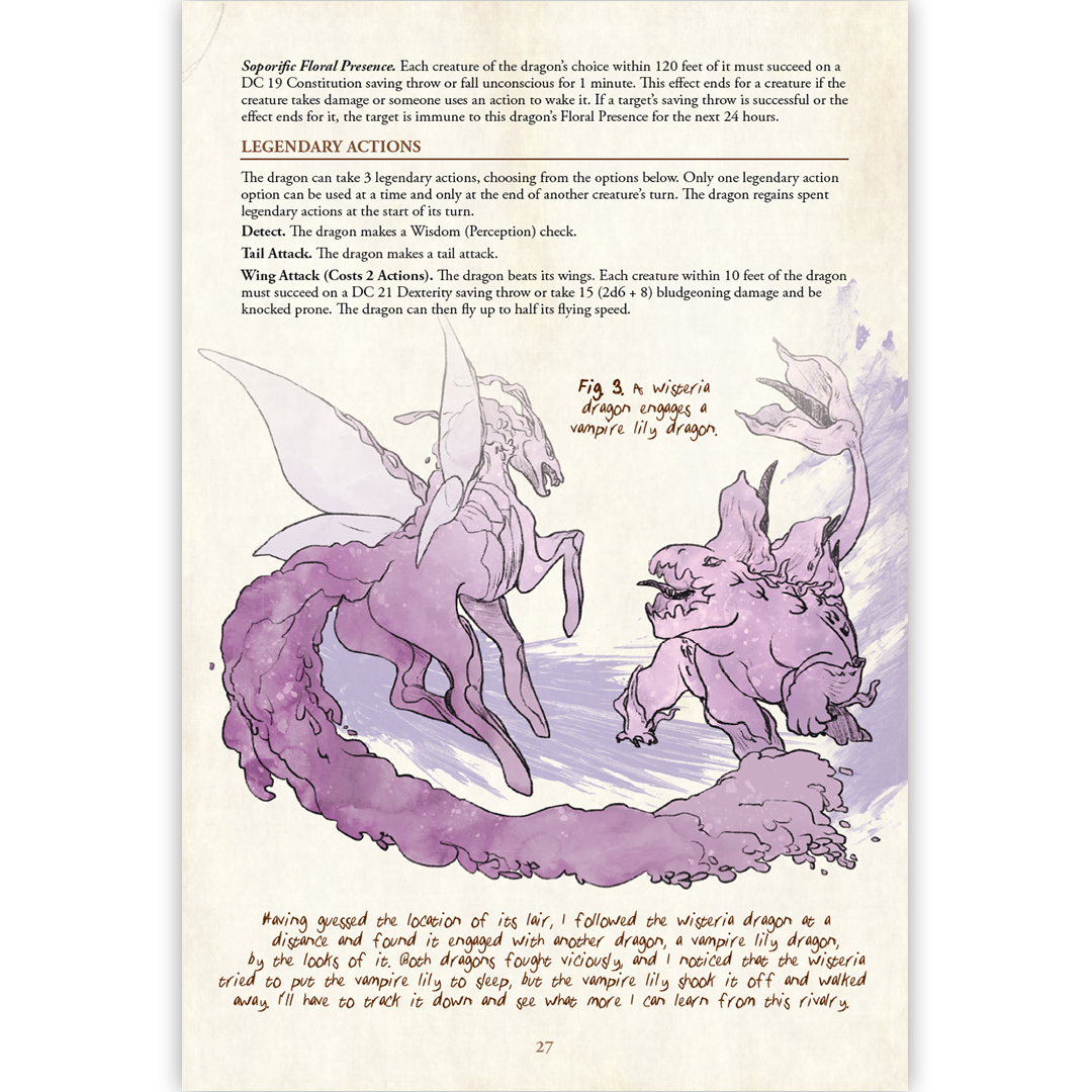 The Field Guide to Floral Dragons: Book 1 (PDF)