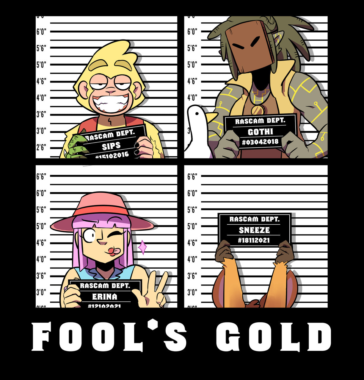Fool's Gold T-Shirt - Selling Crime