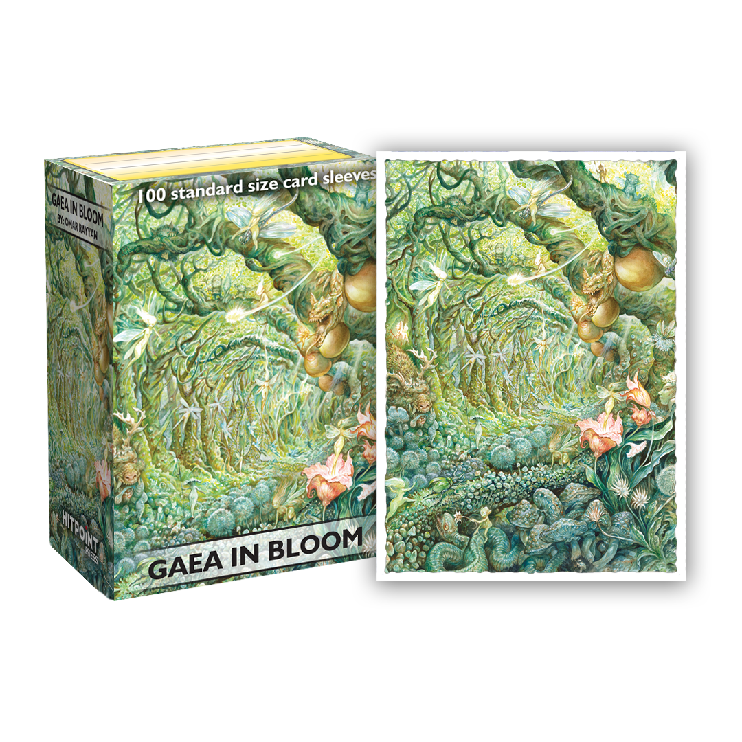 Dragon Shield Matte Sleeves (100) - Gaea In Bloom