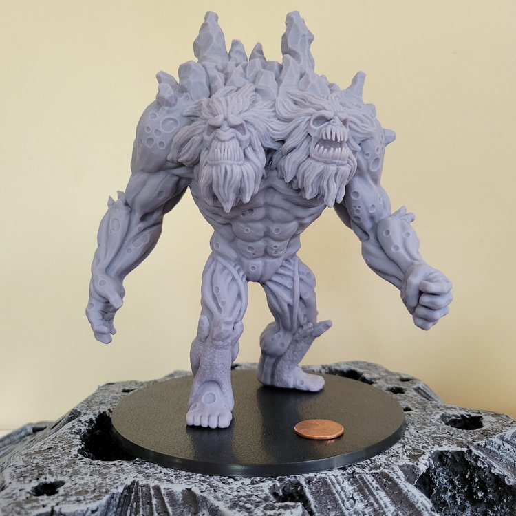 Astromythos - Asteroid Golem (Polycephalos) Miniature