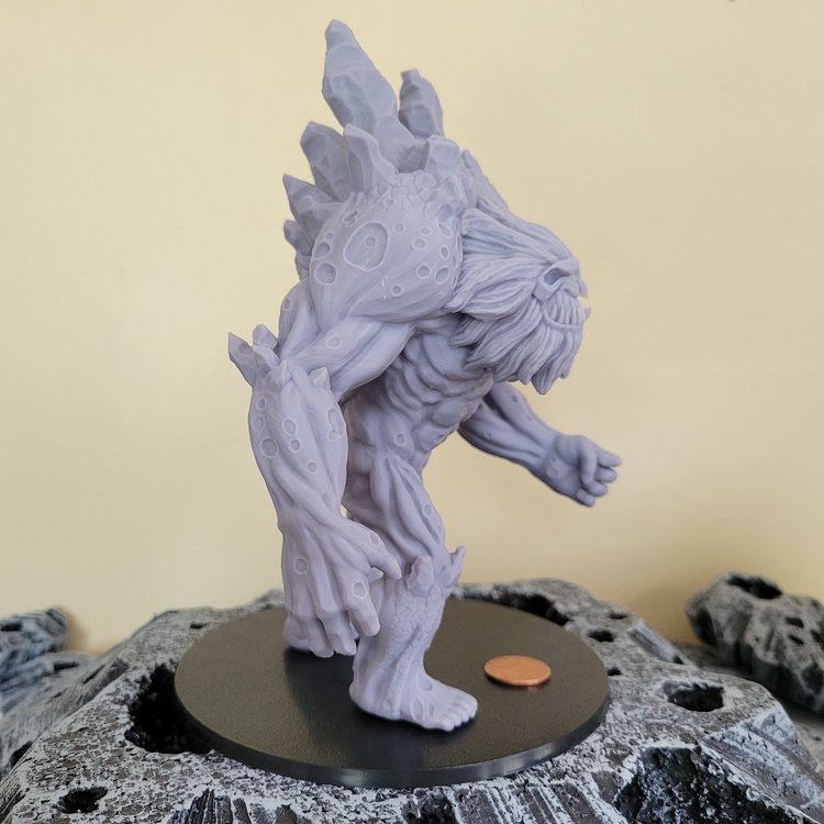 Astromythos - Asteroid Golem (Polycephalos) Miniature