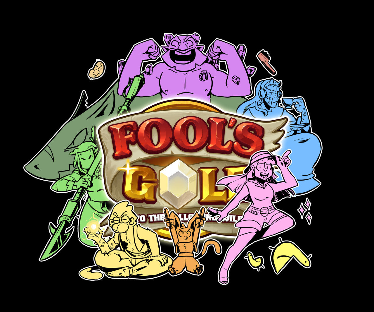 Fool's Gold T-Shirt - The Fool's Gold Crew!