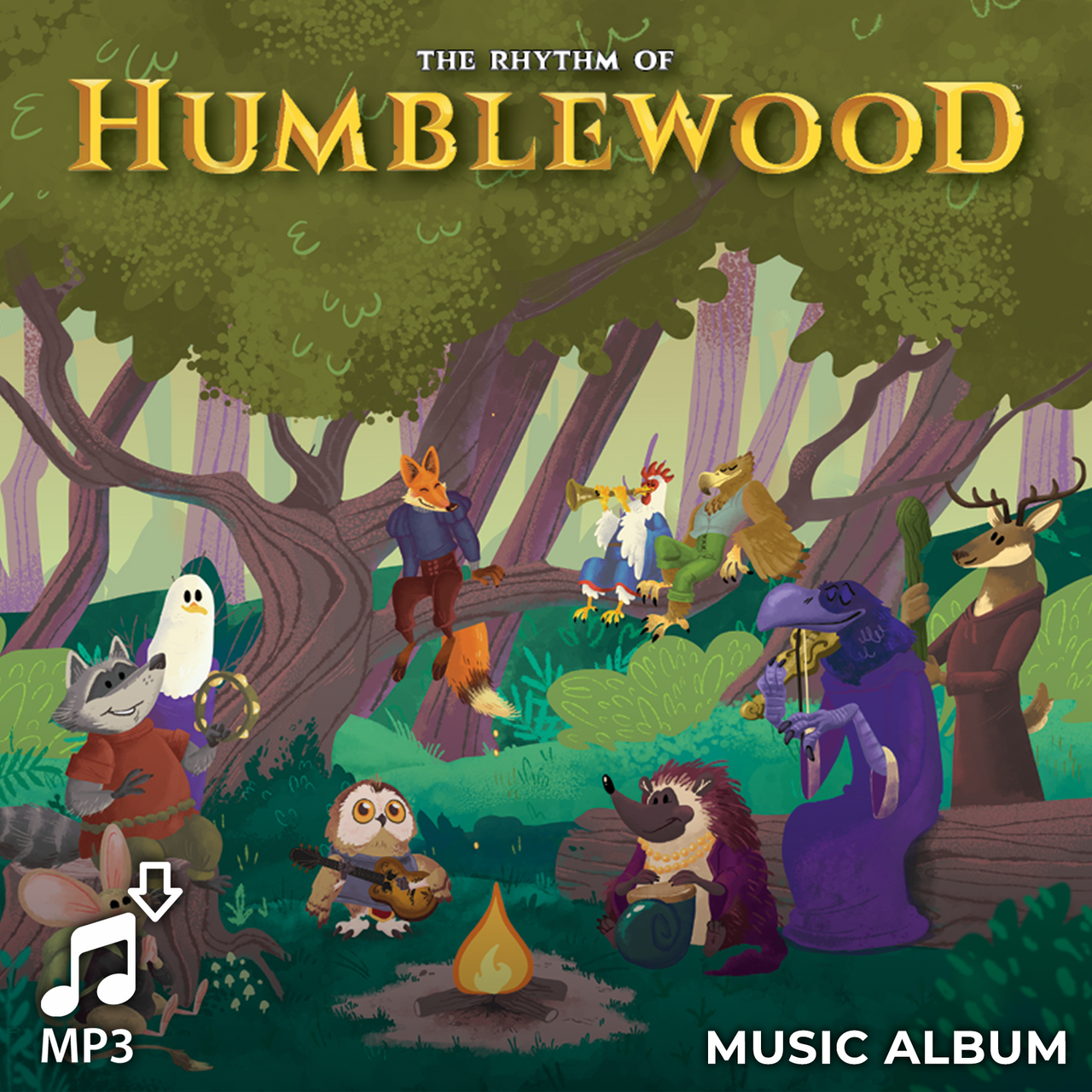 The Rhythm of Humblewood - Music Album + Streaming License (MP3)