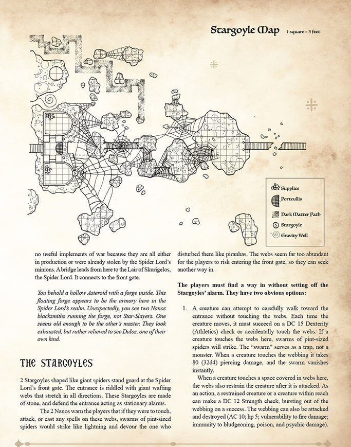 Astromythos: Lair of the Spider Lord Book