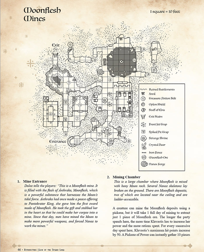 Astromythos: Lair of the Spider Lord Book