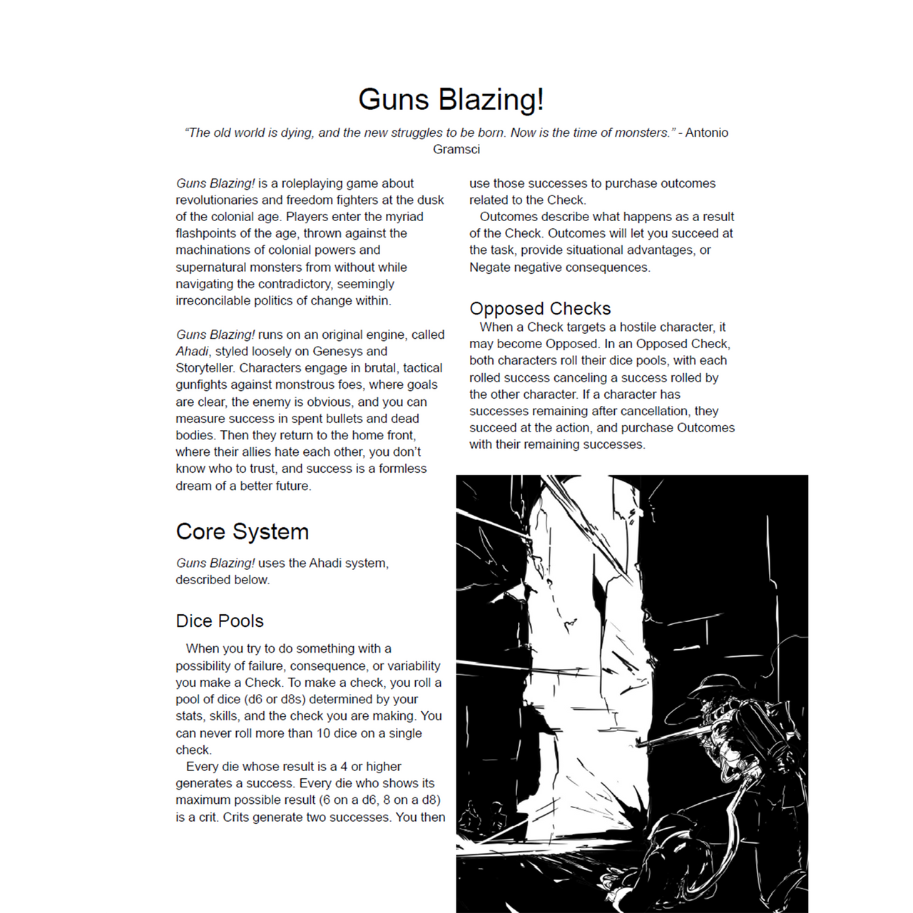 Guns Blazing! Preview (PDF)