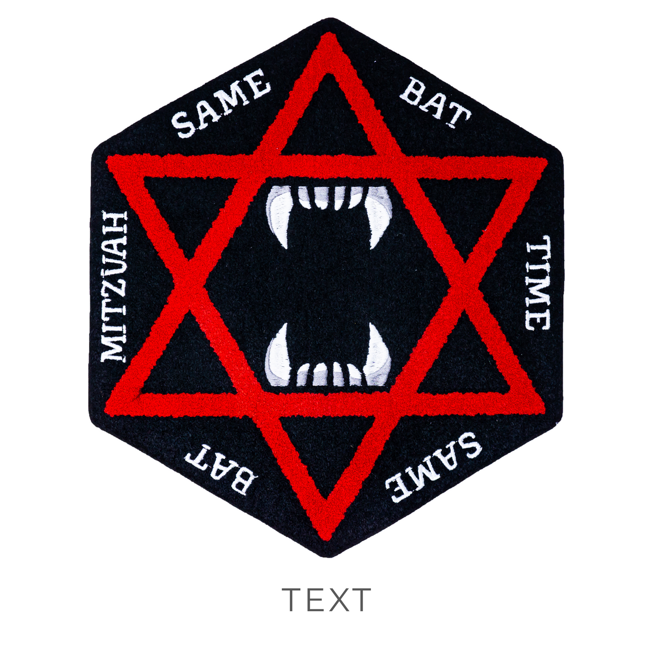 If I Were A Lich, Man - Fanged Star of David 4" Patch