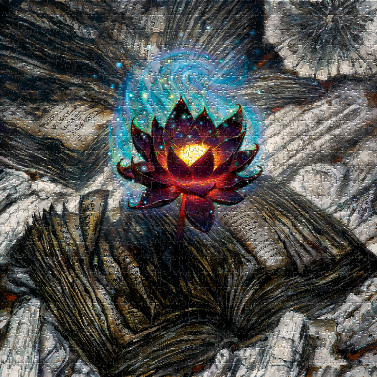 Scroungecraft: Scorched Lotus Jigsaw Puzzle