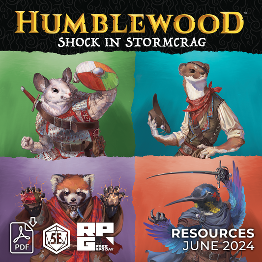 Humblewood: Shock in Stormcrag Resource Pack (PDF)
