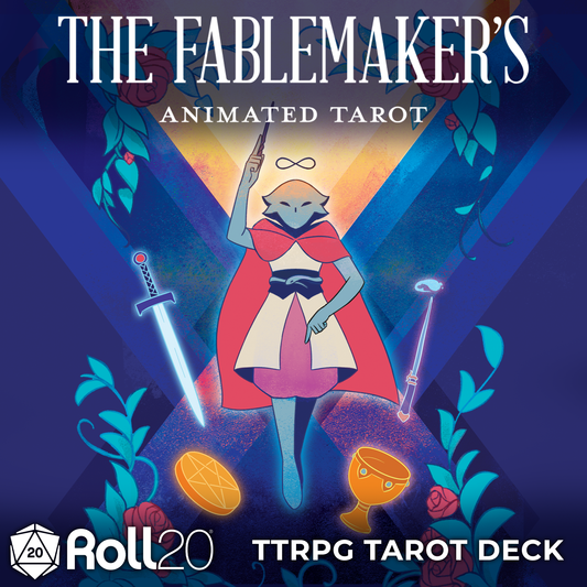 The Fablemaker's Animated Tarot for Roll20 (VTT)