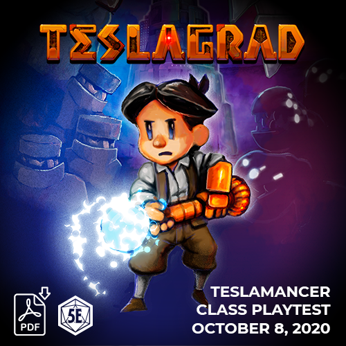 Teslagrad, Teslamancer Class Playtest (PDF)