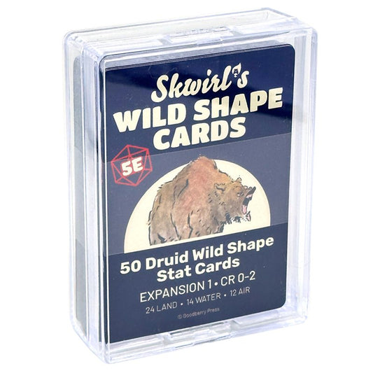 Skiwrl's Wild Shape Cards - Expansion 1