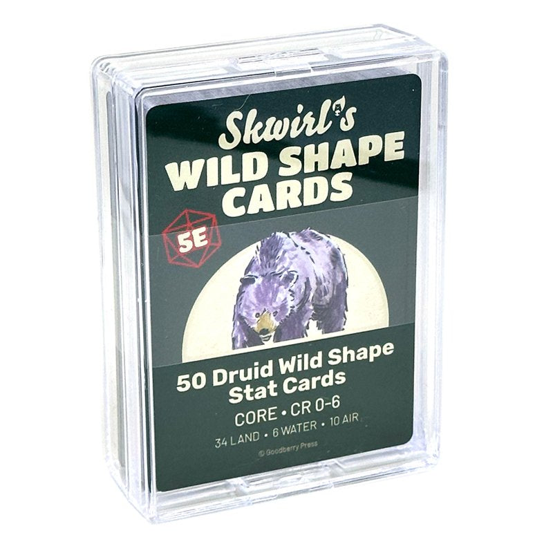 Skiwrl's Wild Shape Cards - Core